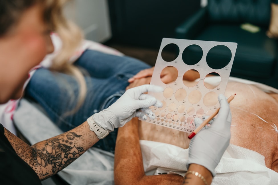 3D areola tattooing
